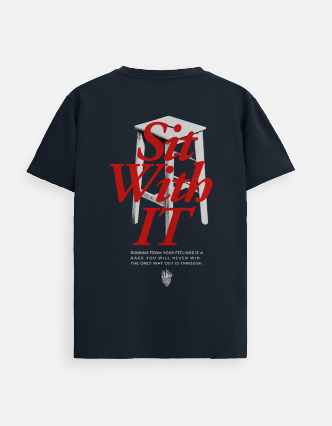 The "Sit With It" Unisex Supima Silk-Touch Tee - Image 5