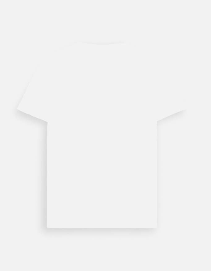 The "Studio Essential" Unisex Supima Silk-Touch Tee in Optic Clarity - Image 3