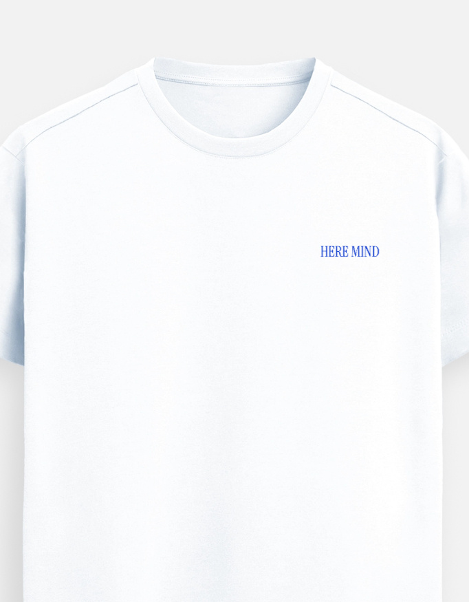 The "Cognitive Truth" Unisex Supima Silk-Touch Tee in Optic Clarity - Image 2