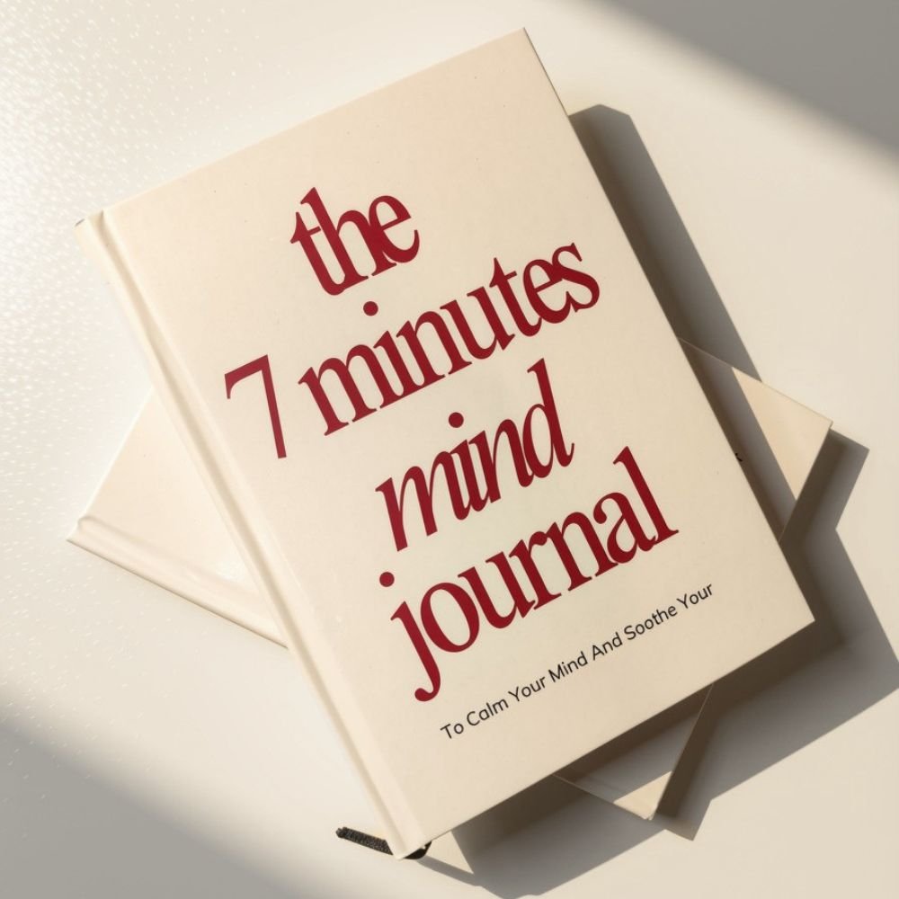 The 7-Minute Mind Journal, hardcover, by HERE MIND